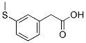 3-(METHYLTHIO)PHENYLACETIC ACID Struktur