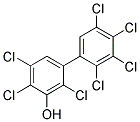 2,2',3',4,4',5,5'-HEPTACHLORO-3-BIPHENYLOL Struktur