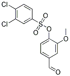 3,4-DICHLORO-BENZENESULFONIC ACID 4-FORMYL-2-METHOXY-PHENYL ESTER Struktur