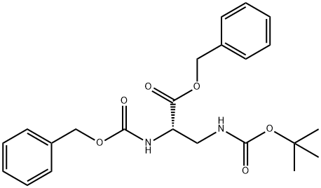 Z-L-DAP(BOC)-OBN Struktur