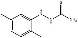 2-(2,5-DIMETHYLPHENYL)-1-HYDRAZINECARBOTHIOAMIDE Struktur