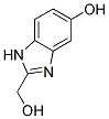 2-HYDROXYMETHYL-1H-BENZOIMIDAZOL-5-OL Struktur