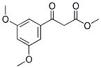 3-(3,5-DIMETHOXY-PHENYL)-3-OXO-PROPIONIC ACID METHYL ESTER Struktur