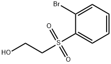 2-BROMOPHENYLSULFONYLETHANOL Struktur