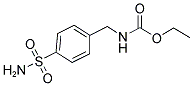 ETHYL 4-(AMINOSULFONYL)BENZYLCARBAMATE Struktur