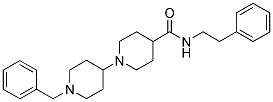 1-(1-BENZYLPIPERIDIN-4-YL)-N-(2-PHENYLETHYL)PIPERIDINE-4-CARBOXAMIDE Struktur