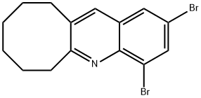 2,4-DIBROMO-6,7,8,9,10,11-HEXAHYDROCYCLOOCTA[B]QUINOLINE Struktur