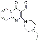 2-(4-ETHYL-PIPERAZIN-1-YL)-9-METHYL-4-OXO-4H-PYRIDO[1,2-A]PYRIMIDINE-3-CARBALDEHYDE Struktur