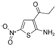 2-AMINO-3-ETHYLCARBONYL-5-NITROTHIOPHENE Struktur