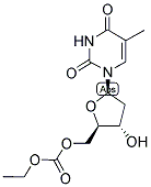 5'-CARBOETHOXYTHYMIDINE Struktur