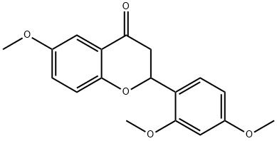 6,2',4'-TRIMETHOXYFLAVONE Struktur