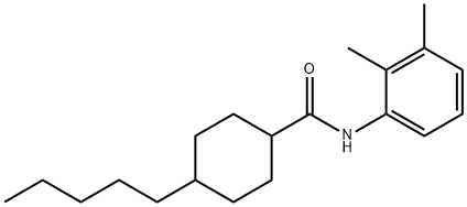 N-(2,3-DIMETHYLPHENYL)-4-PENTYLCYCLOHEXANECARBOXAMIDE Struktur