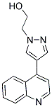 2-(4-QUINOLIN-4-YL-1H-PYRAZOL-1-YL)ETHANOL Struktur