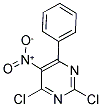 2,4-DICHLORO-5-NITRO-6-PHENYLPYRIMIDINE Struktur