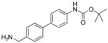 4-(4'-AMINOMETHYL)PHENYL-1-N-BOC-ANILINE Struktur