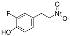 1-(3-FLUORO-4-HYDROXYPHENYL)-2-NITROETHANE Struktur