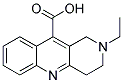 2-ETHYL-1,2,3,4-TETRAHYDRO-BENZO[B]-[1,6]NAPHTHYRIDINE-10-CARBOXYLIC ACID Struktur