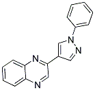 2-(1-PHENYL-1H-PYRAZOL-4-YL)QUINOXALINE Struktur