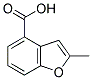 2-METHYL-1-BENZOFURAN-4-CARBOXYLIC ACID Struktur