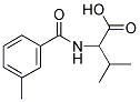 3-METHYL-2-(3-METHYL-BENZOYLAMINO)-BUTYRIC ACID Struktur