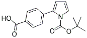 2-(4-CARBOXY-PHENYL)-PYRROLE-1-CARBOXYLIC ACID TERT-BUTYL ESTER Struktur