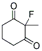 1,3-DIOXO-2-FLUORO-2-METHYLCYCOHEXANE Struktur