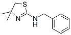 BENZYL-(4,4-DIMETHYL-4,5-DIHYDRO-THIAZOL-2-YL)-AMINE Struktur