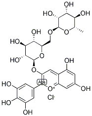 DELPHINIDIN 3-RUTINOSIDE Struktur