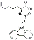 (2S)-FMOC-2-AMINO-7-OCTENOIC ACID Struktur