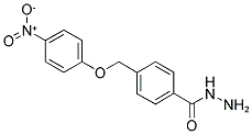 4-(4-NITRO-PHENOXYMETHYL)-BENZOIC ACID HYDRAZIDE Struktur