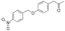 (4-(P-NITROBENZYLOXY)PHENYL)ACETONE Struktur