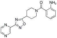 1-(2-AMINOBENZOYL)-4-(3-(PYRAZIN-2-YL)-1,2,4-OXADIAZOL-5-YL)PIPERIDINE Struktur