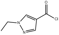 1-ETHYL-1H-PYRAZOLE-4-CARBONYL CHLORIDE Struktur