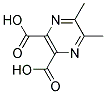 5,6-DIMETHYL-2,3-PYRAZINEDICARBOXYLIC ACID Struktur