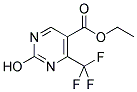 2-HYDROXY-4-TRIFLUOROMETHYL-PYRIMIDINE-5-CARBOXYLIC ACID ETHYL ESTER Struktur