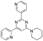 4-PIPERIDIN-1-YL-6-PYRIDIN-2-YL-2-PYRIDIN-3-YLPYRIMIDINE Struktur