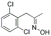 (2,6-DICHLOROPHENYL)ACETONE OXIME Struktur