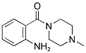 (2-AMINO-PHENYL)-(4-METHYL-PIPERAZIN-1-YL)-METHANONE Struktur