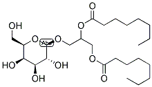 1,2-DI-O-OCTANOYL-3-O-B-D-GALACTOPYRANOSYL RAC-GLYCEROL Struktur