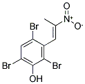 1-(3-HYDROXY-2,4,6-TRIBROMOPHENYL)-2-NITROPROPENE Struktur