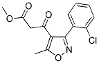 3-[3-(2-CHLORO-PHENYL)-5-METHYL-ISOXAZOL-4-YL]-3-OXO-PROPIONIC ACID METHYL ESTER price.