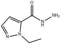 2-ETHYL-2 H-PYRAZOLE-3-CARBOXYLIC ACID HYDRAZIDE Struktur