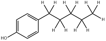 4-N-PENTYL-D11-PHENOL Struktur