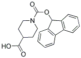 1-[(9H-FLUOREN-9-YLOXY)CARBONYL]PIPERIDINE-4-CARBOXYLIC ACID Struktur