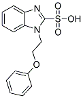 1-(2-PHENOXYETHYL)-1H-BENZIMIDAZOLE-2-SULFONATE Struktur