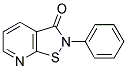 7-AZA-2-PHENYLBENZISOTHIZOL-3-ONE Struktur