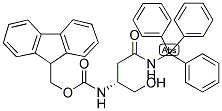 FMOC-D-ASN(TRT)-OL Struktur