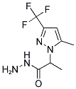 2-(5-METHYL-3-TRIFLUOROMETHYL-PYRAZOL-1-YL)-PROPIONIC ACID HYDRAZIDE Struktur