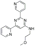 N-(2-METHOXYETHYL)-6-PYRIDIN-2-YL-2-PYRIDIN-3-YLPYRIMIDIN-4-AMINE Struktur