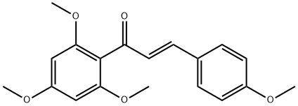 2',4,4',6'-TETRAMETHOXYCHALCONE Struktur